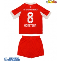 Bayern Munich Leon Goretzka #8 Replica Home Minikit 2025-26 Short Sleeve (+ pants)